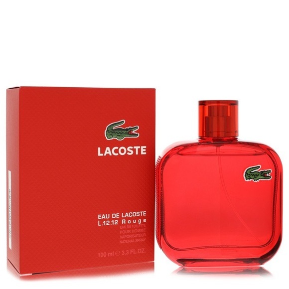 Lacoste Eau de Lacoste L.12.12 Rouge by Lacoste Eau de Toilette Spray 100 ml