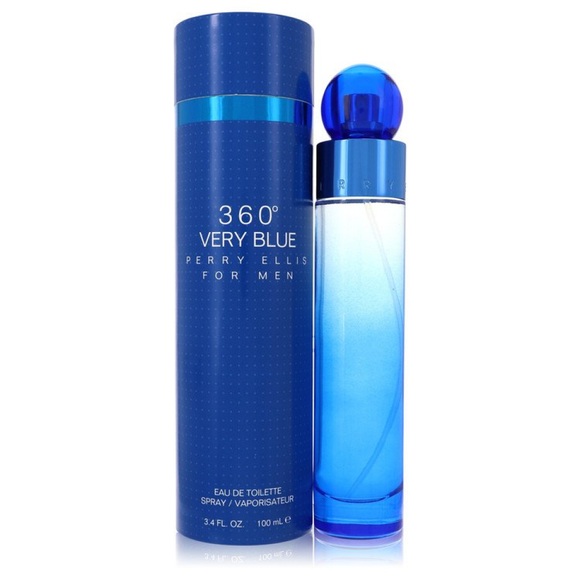 Perry Ellis 360 Very Blue by Perry Ellis Eau de Toilette Spray 100 ml