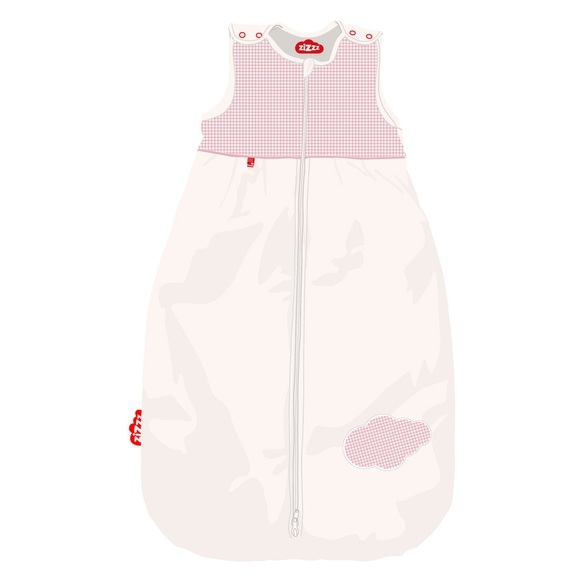Babyschlafsack Vichy Pink / 6-24 Monate (90cm)