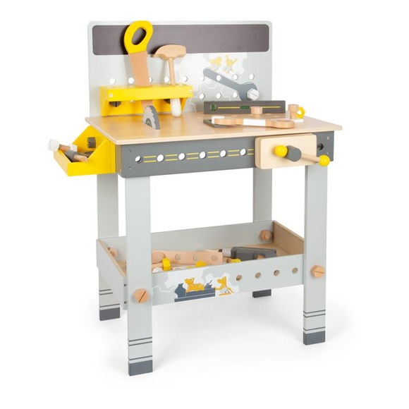 small foot® Werkbank MINIWOB 54-teilig aus Holz