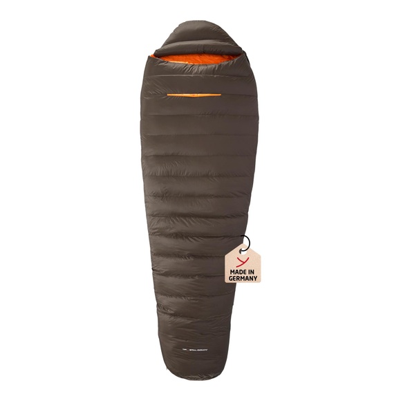 Yeti Arctic 1400 Schlafsack L coffee/orange Left Zipper 2020 Schlafsäcke