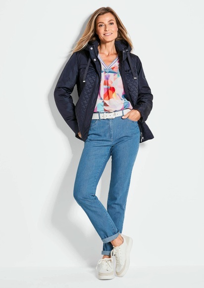 Jacke - marine - Gr. 21 von Goldner Fashion