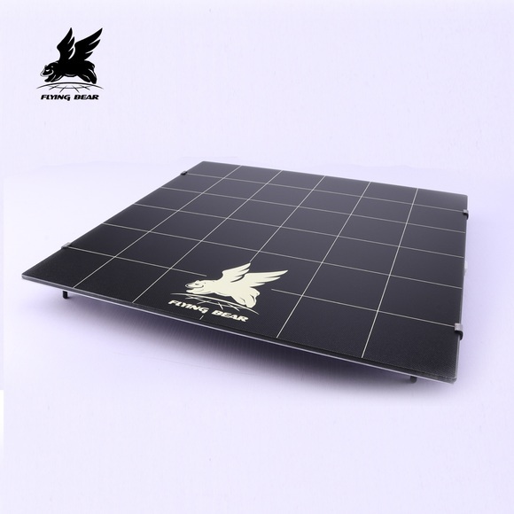 Flying Bear 3D Printer Tornado 2/2pro Platform Heated Build Surface Glass Plate 380x360x5.5mm Hot Bed