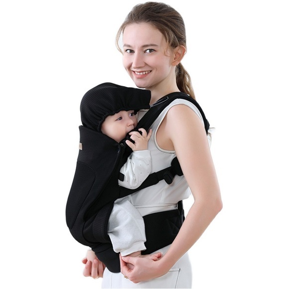 Infant sling horizontal holding newborn baby outing simple front and rear dual-use summer breathable baby holding artifact