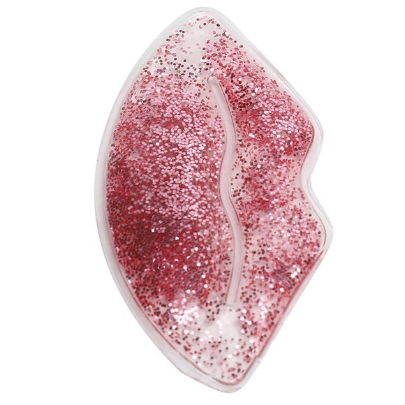 Gel Ice Pack for Lip Gel Ice Pack Soft Hand Feeling Not Easy To Deform Help Reduce Swelling for Both Hot and Cold Compress for