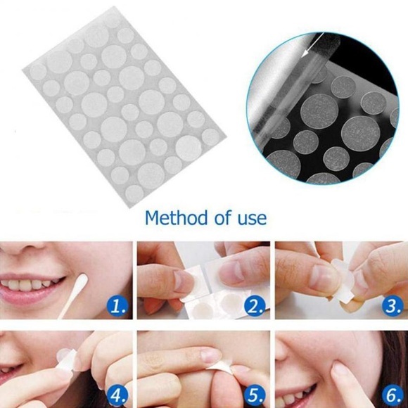 36Pcs/Sheet Acne Pimple Patch Invisible Acne Stickers Blemish Treatment Acne Master Pimple Remover Tool Skin Care