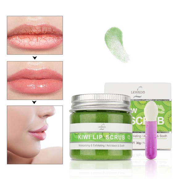 30g Exfoliating Lip Scrub Cream Plumper Remove Dead Skin Moisturizing Full Lips Lip Scrub Gel Mask For Men Women Lip Care Tools