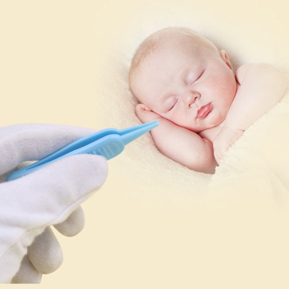 Baby Dig Booger Clip Infants Clean Ear Nose Navel Safety Tweezers Safe Forceps Cleaning Supplies Baby Care