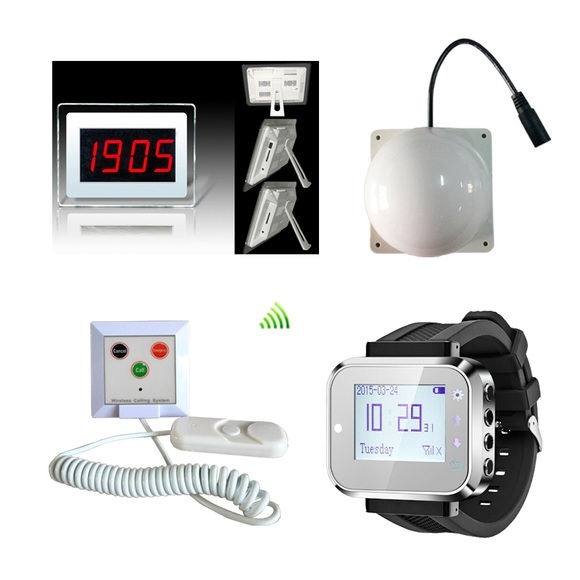 1 display monitor 4 nurse pager 10 bed patient button 3 Corridor Light Hospital Wireless Alarm Buzzer System