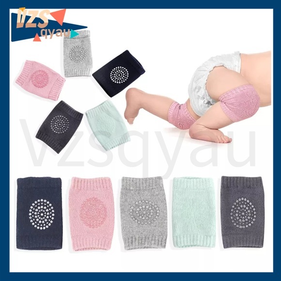 New Baby Knee Pad Kids Safety Crawling Elbow Cushion Infant Toddlers Baby Leg Warmer Knee Support Protector Baby Kneecap 1Pair
