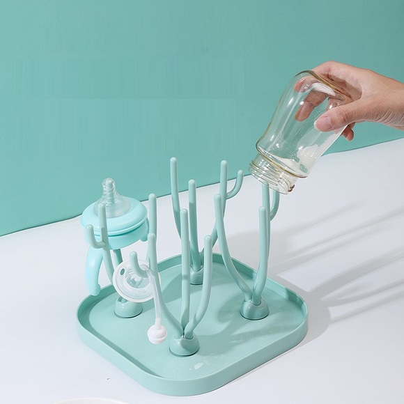 Bottle Dry Rack Baby Bottle Drain Drying Racks Baby Bottle Cleaning Dryer Drainer Storage Drying Rack Drain Baby Bottles Feeding