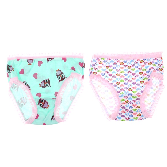 1Pcs/lot Girls Baby Girls Underwear Teenage CartoonSoft Printed Children Briefs Baby Panties Bow Teenage Children Cloth Kids