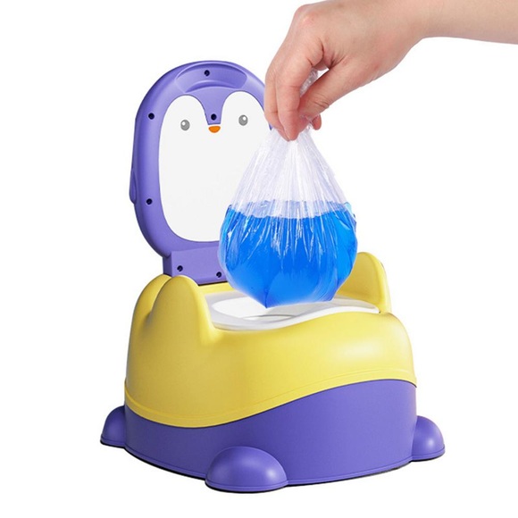 50/100pcs Baby Universal Toilet Training Cleaning Bag Travel Potty Universal Convenient Garbage Bag For Baby Toilet Cleaning