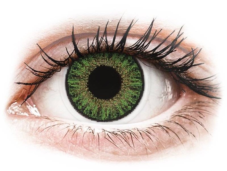 TopVue Color Tageslinsen - Green - mit Stärke (10 Linsen)