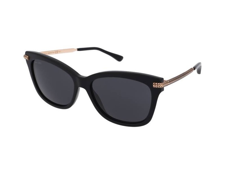 Jimmy Choo - Sonnenbrille - Schwarz und Gold