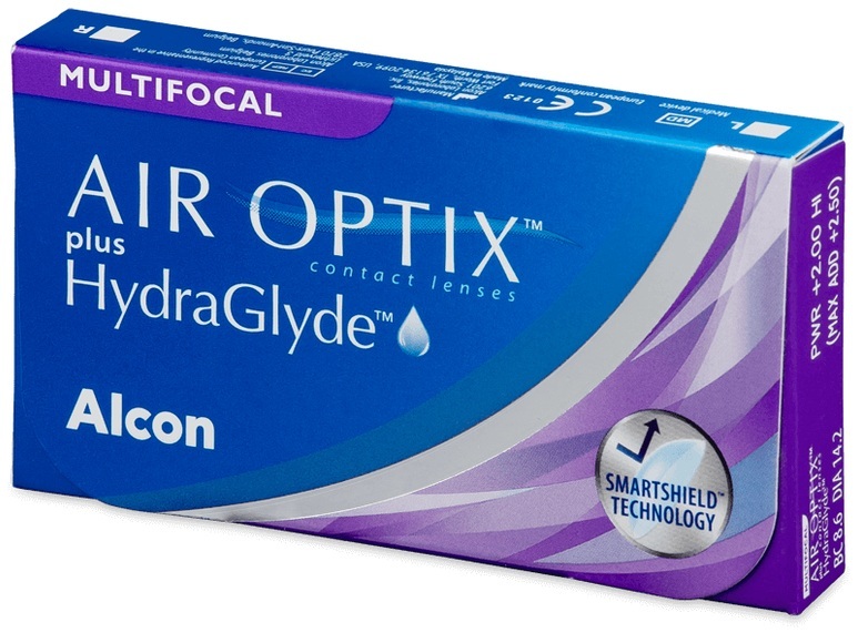 Air Optix plus HydraGlyde Multifocal (6 Linsen)