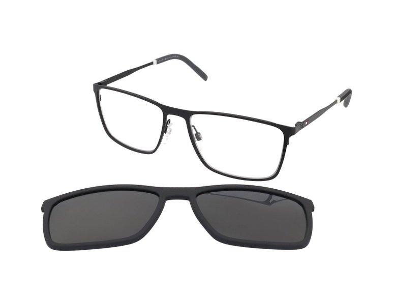 Tommy Hilfiger Sonnenbrillen TH 1803/CS with Clip-On Polarized 003/M9