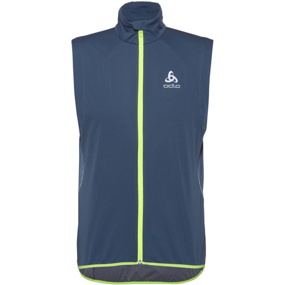 Odlo Vest Zeroweight Windproof Warm Laufweste Herren