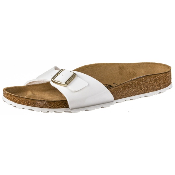 Pantolette Madrid Birkenstock weiss Größe: 38