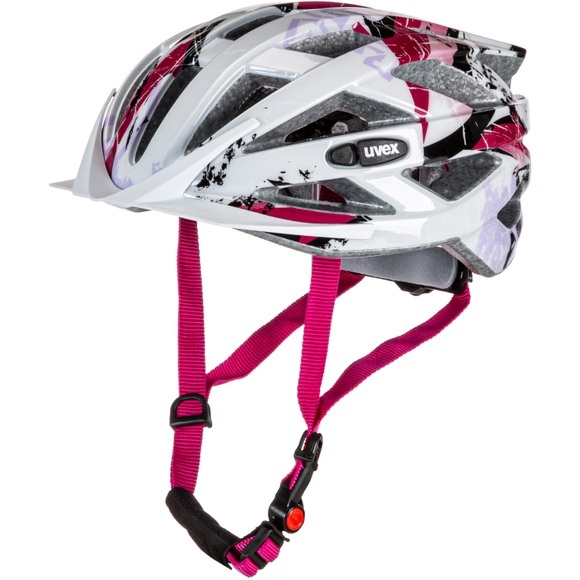 UVEX Air Wing Helm Kinder white/pink 2021 56-60cm Kinderhelme