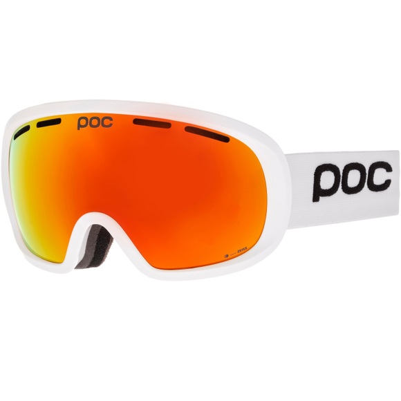 Poc Fovea mid Clarity Skibrille - Uranium Black / Spektris Orange