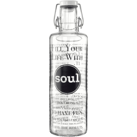 soulbottles Fill your Life with Soul Trinkflasche