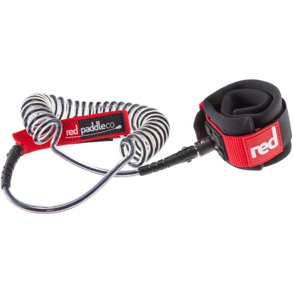 Red Paddle Water Coiled Leash SUP Board