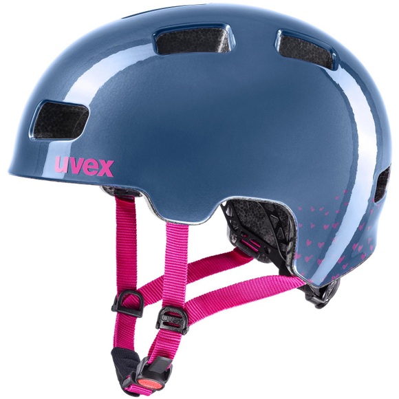 UVEX HLMT 4 Mini Me Helm Kinder midnight/berry 2021 55-58cm Kinderhelme