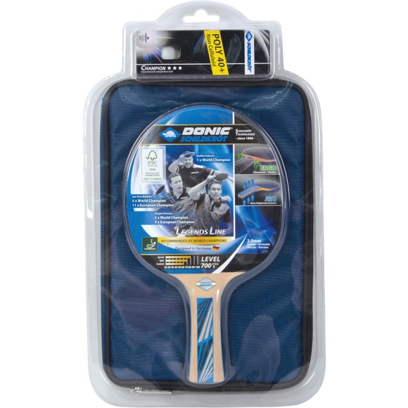 Tischtennis-Premium-Geschenkset Legends 700 FSC, Fitnessgerät