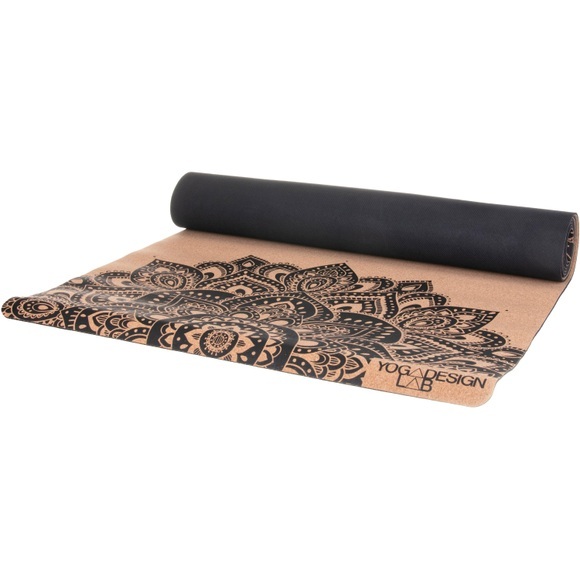 Yoga Design Lab Cork Yogamatte (Schwarz)