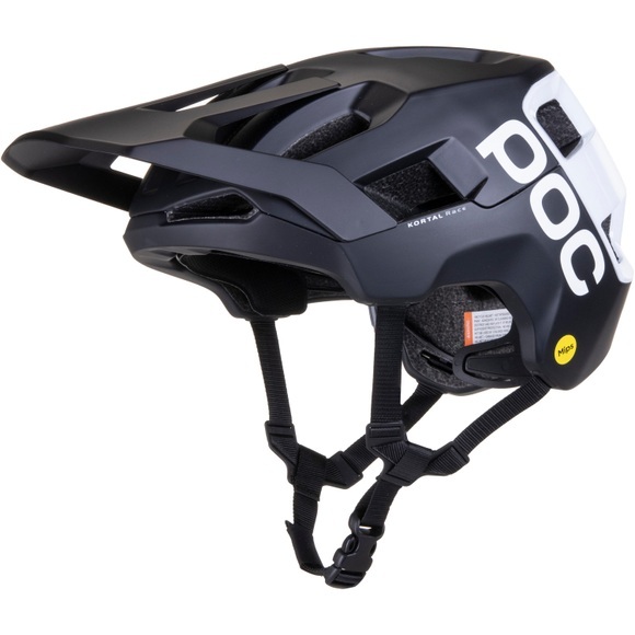 POC Kortal Race MIPS Fahrradhelm (Größe S, XS, Schwarz)