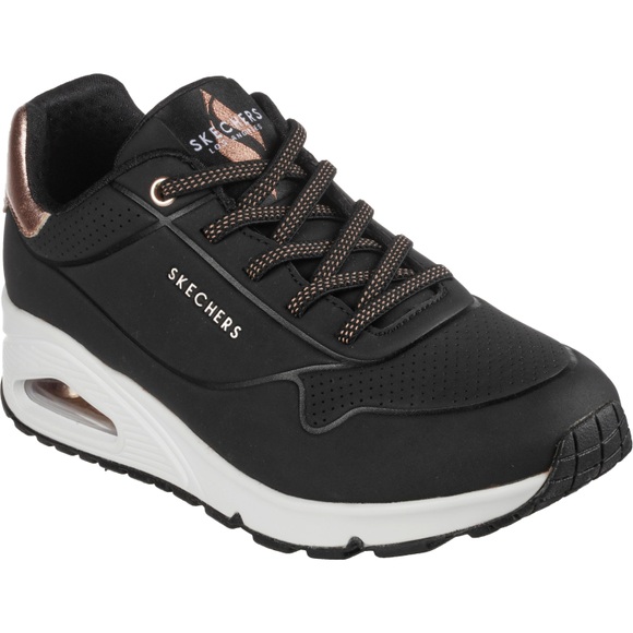 Skechers Uno Damen Sneaker Schwarz