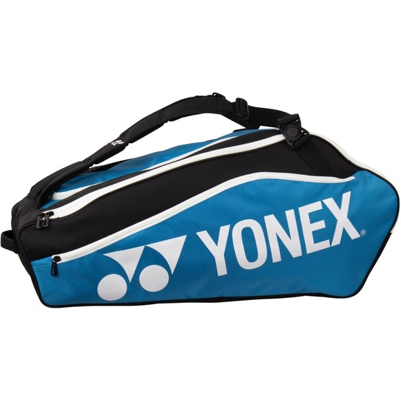 Yonex Club Line Racket Bag Schlägertasche 12er - Blau, Schwarz