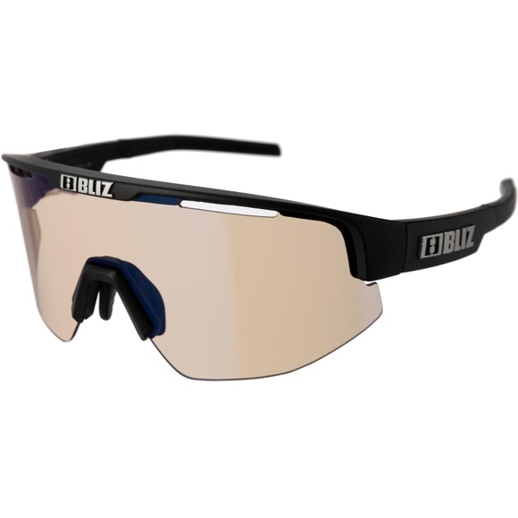 Bliz Sonnenbrille Matrix Photochromic - Black - Brown w Blue Multi Cat 1-3