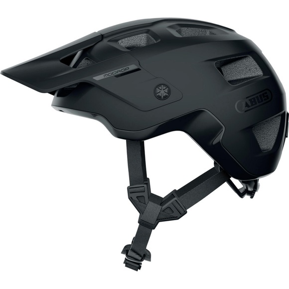 Abus MoDrop Velohelm schwarz