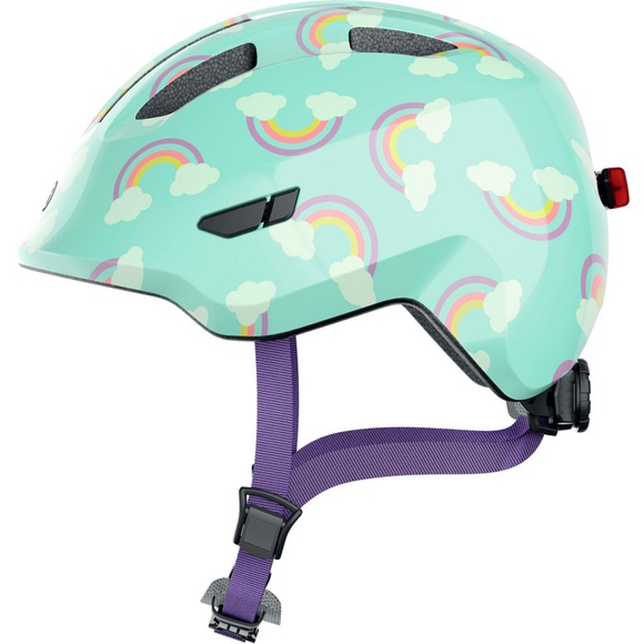 ABUS Smiley 3.0 LED Helm Kinder blau 2022 M | 50-55cm Kinderhelme