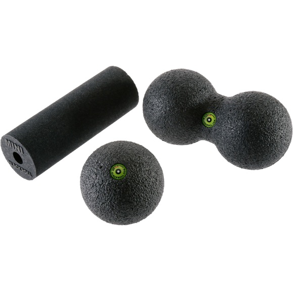 BLACKROLL Set: Blackroll Blackbox Mini Faszienrollen (Packung, 3 tlg.)