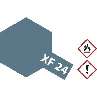 Tamiya Acrylfarbe Dunkelgrau (matt) XF-24 Glasbehälter 23 ml