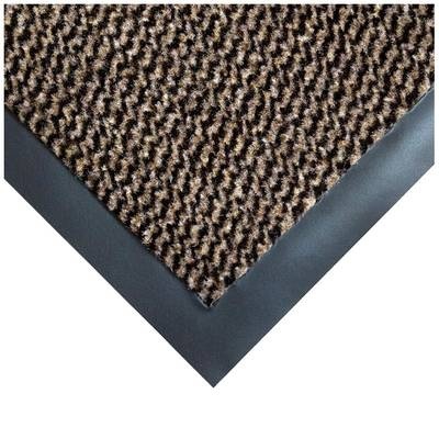 Schmutzfangmatte für innen, Flor aus Polypropylen Breite 1200 mm, pro lfd. m schwarz / braun