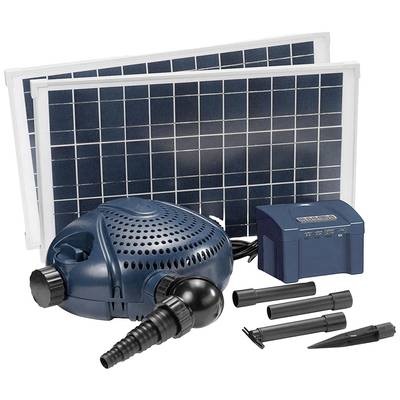 FIAP Aqua Active Solar 3.000 2554 Solar-Bachlaufpumpenset mit Akkuspeicher 3000 l/h