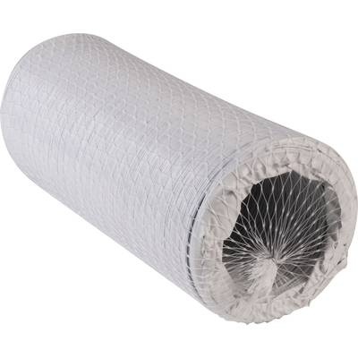 Wallair N52875 Flexibler Spiralschlauch Kunststoff (Ø x L) 15.2 cm x 6 m Weiß