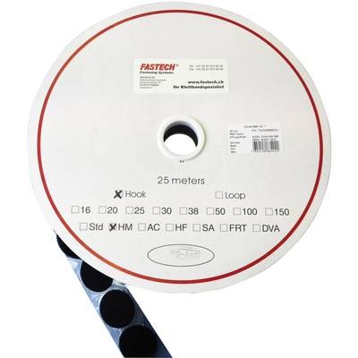 Fastech T01020999903C1 Klettpunkt zum Aufkleben Haftteil (Ø) 20 mm Schwarz 1 St.