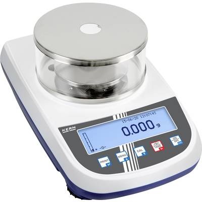 Kern PLS 420-3F Präzisionswaage Wägebereich (max.) 420 g Ablesbarkeit 0.001 g netzbetrieben Silber