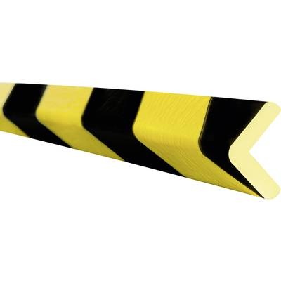 Moravia 422.26.236 MORION-Prallschutz Winkelform - Kantenschutz gelb/schwarz (L x B x H) 5000 x 30 x 30 mm