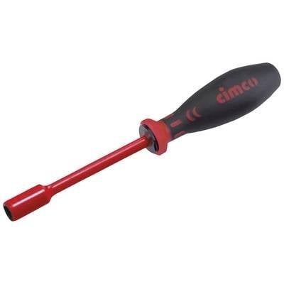VDE Steckschlüssel-Schraubendreher Cimco Schlüsselweite (Metrisch): 10 mm Klingenlänge: 125 mm