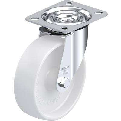 Blickle 311803 Stahlblech-Lenkrolle mit Gleitlager, Ø 125 mm Ausführung (allgemein) Lenkrolle mit Anschraubplatte