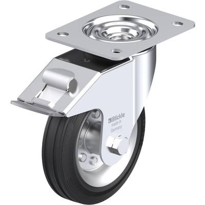 Blickle 532127 Stahlblech-Lenkrolle, Ø 150 mm mit Feststeller Ausführung (allgemein) Lenkrolle mit Feststeller
