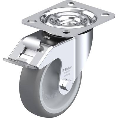 Blickle 605550 Apparate-Lenkrolle, Ø 100 mm mit Feststeller