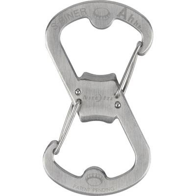 NITE Ize Schlüssel-Karabiner NI-SBO-03-11 S-Biner Ahhh Edelstahl 1 St.