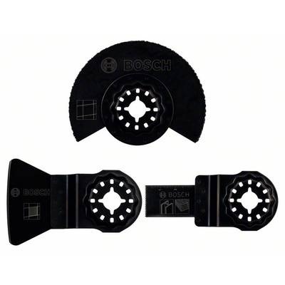 Multifunktionswerkzeug-Zubehör-Set 3teilig Bosch Accessories PMF 2607017324 1 Set